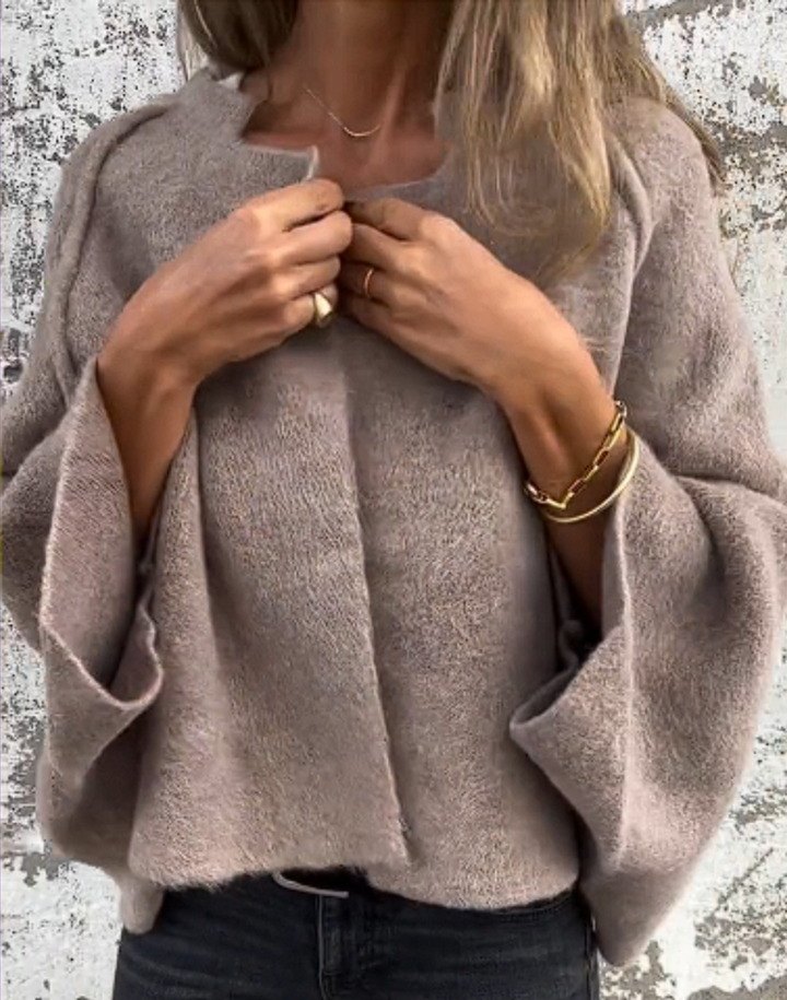 Genevieve - Oversized Open Knit Cardigan