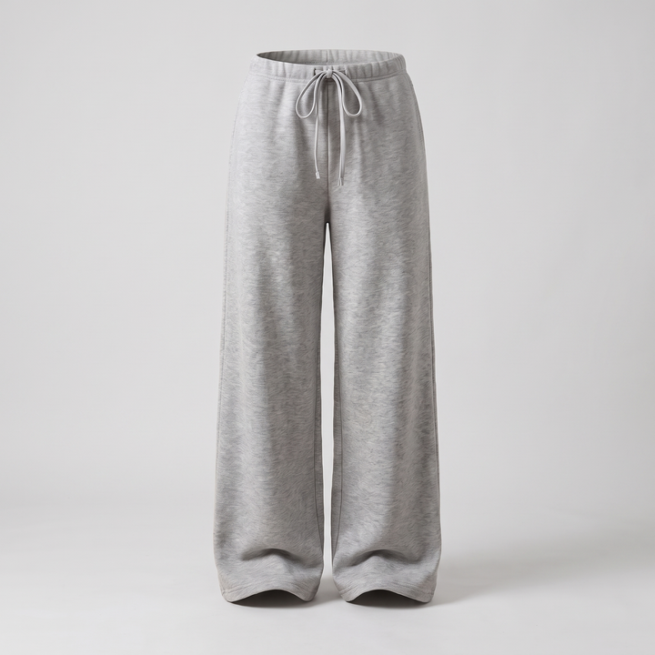 WINNIE RELAXED WIDE-LEG PYJAMA TROUSERS
