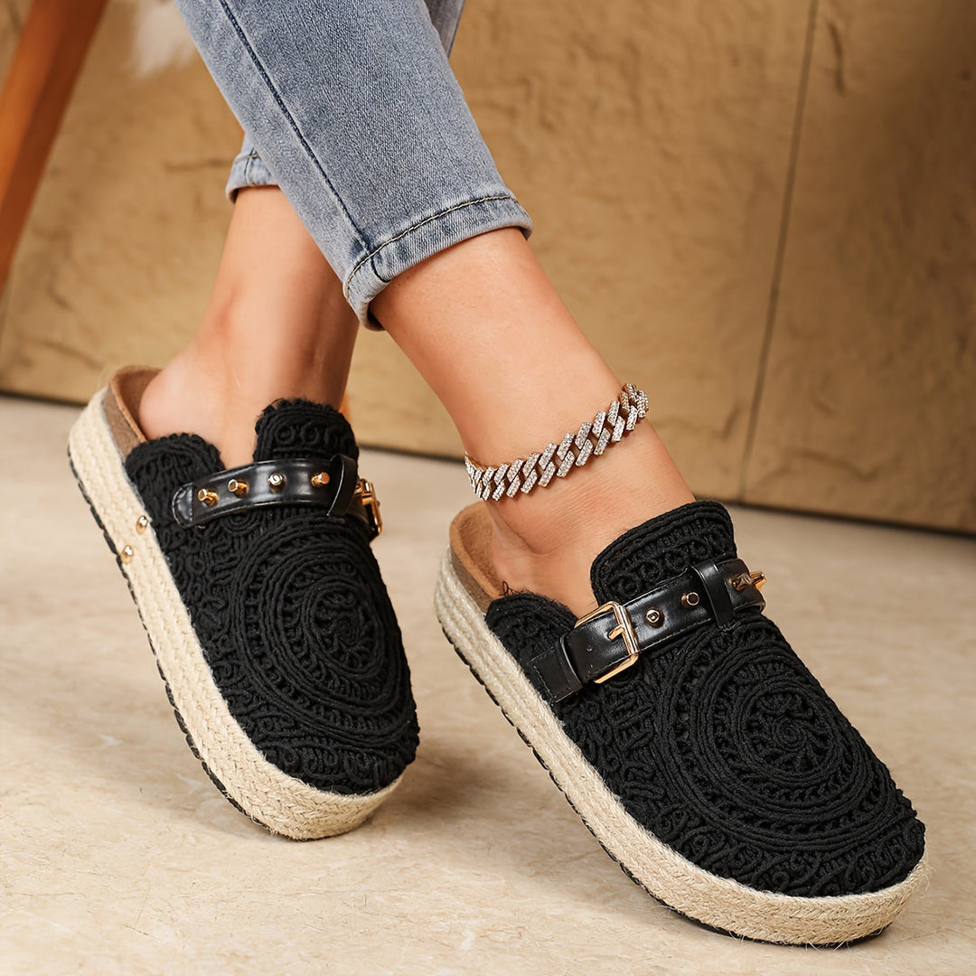 Solara | Slip-On Platform Sandals