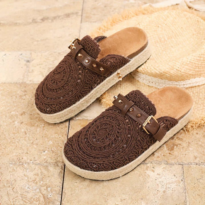 Solara | Slip-On Platform Sandals