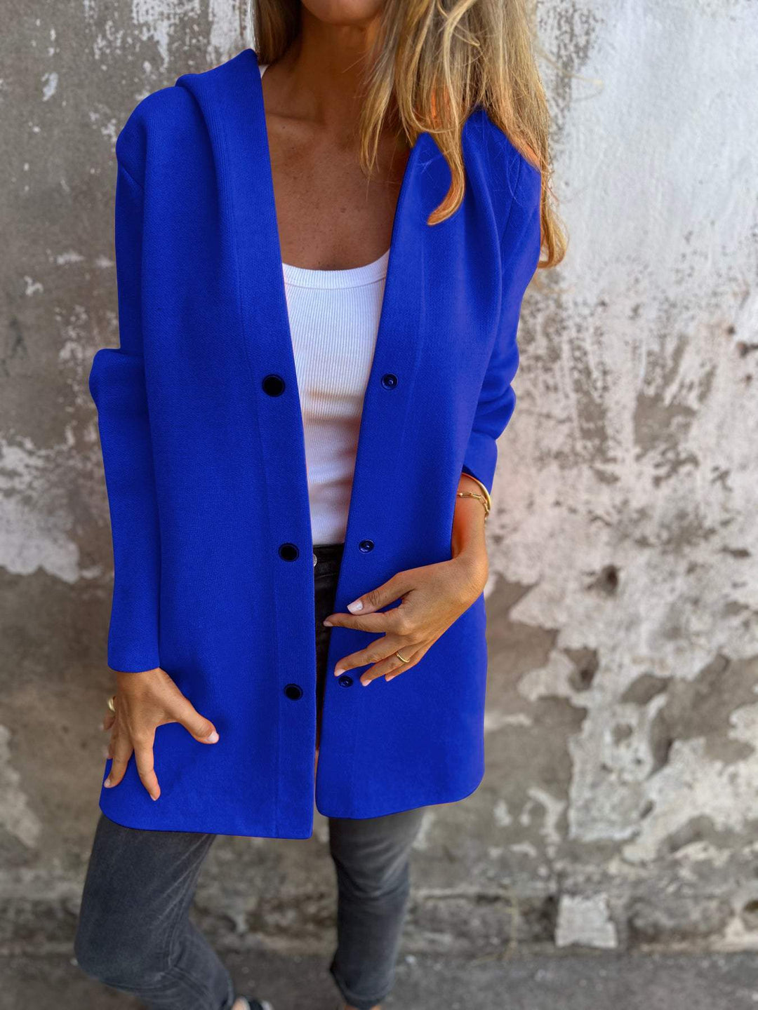 LAURA | COSY BUTTON-UP JACKET