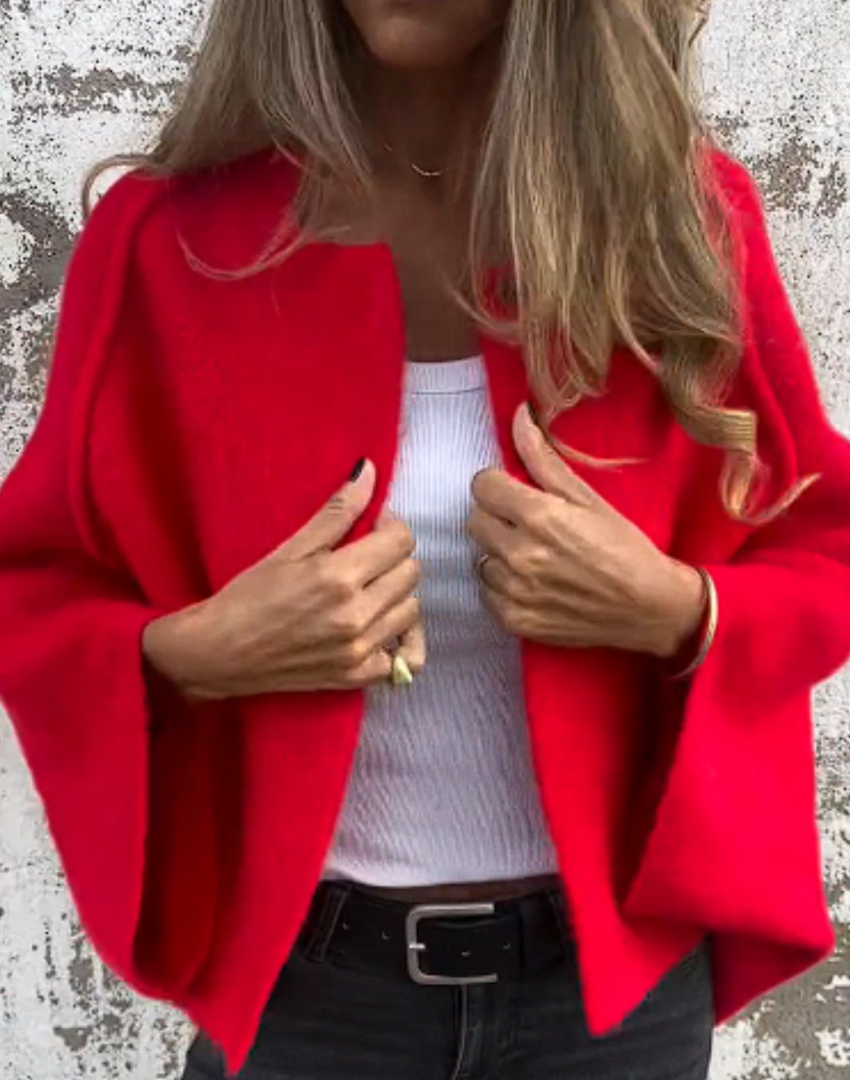 Genevieve - Oversized Open Knit Cardigan