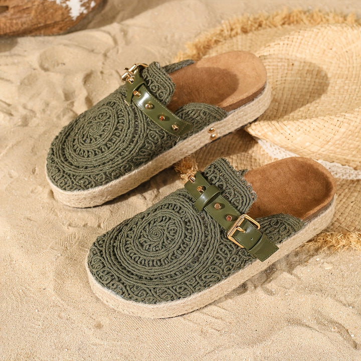 Solara | Slip-On Platform Sandals