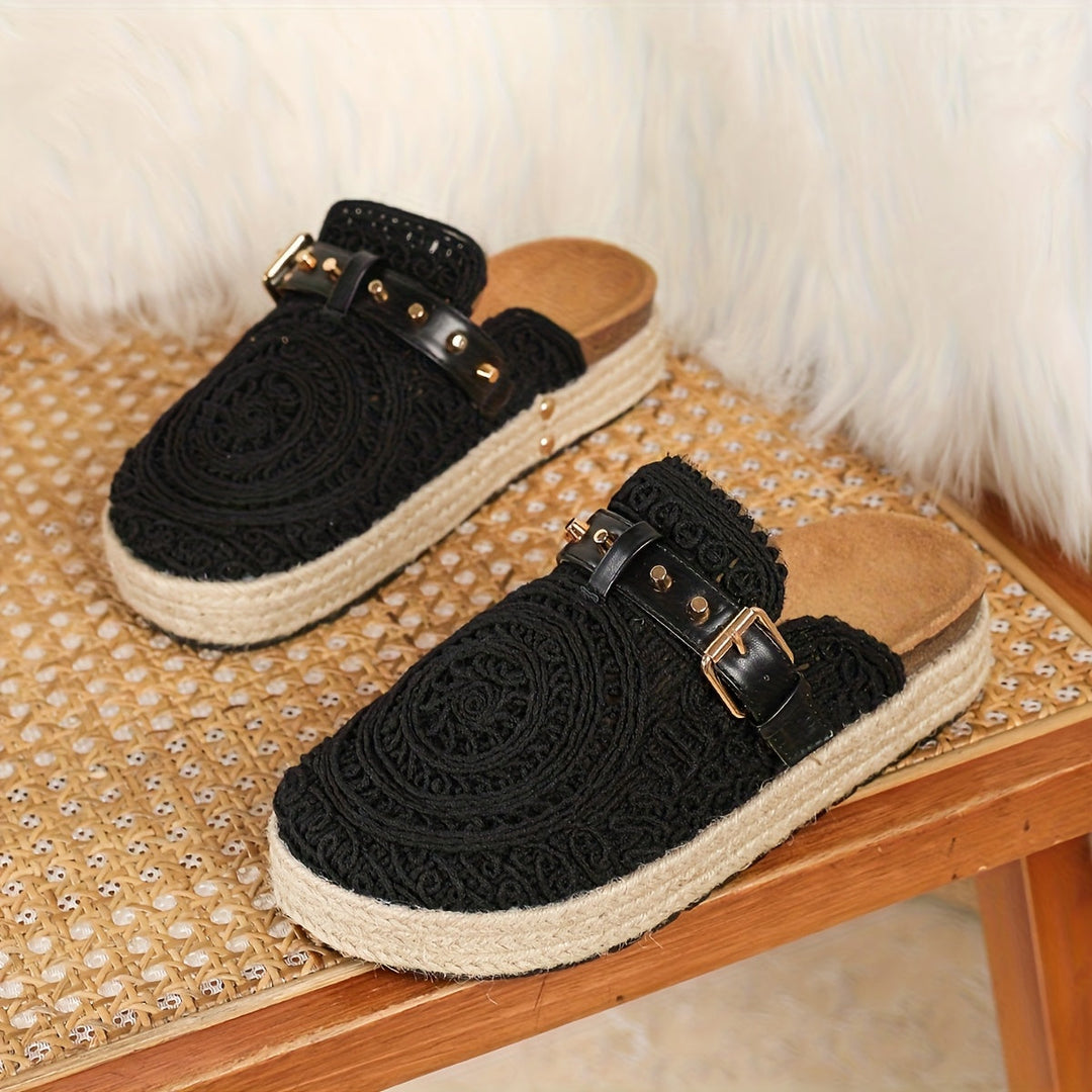 Solara | Slip-On Platform Sandals