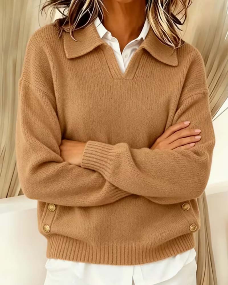 Long Sleeve Solid Sweater