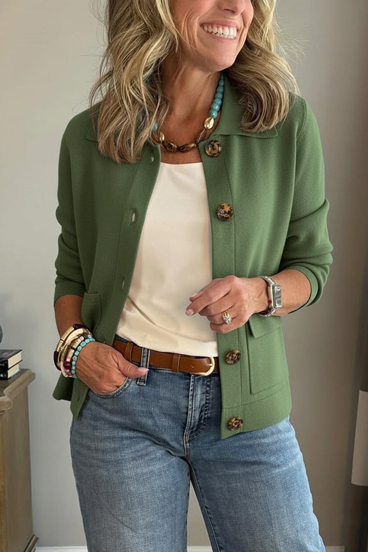 Paxton™ | Lapel Pocket Button-Front Jacket