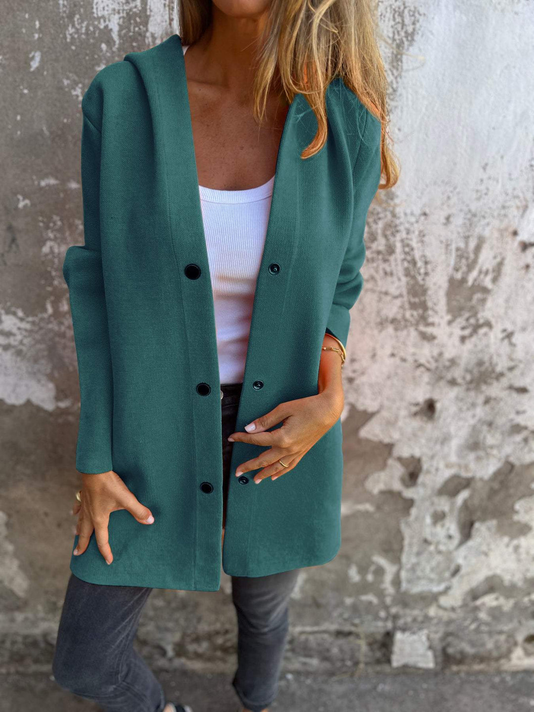 LAURA | COSY BUTTON-UP JACKET