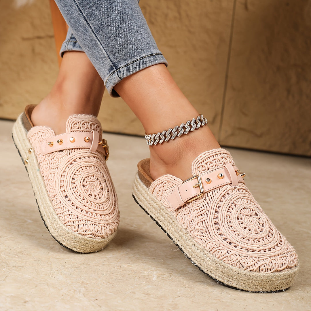 Solara | Slip-On Platform Sandals