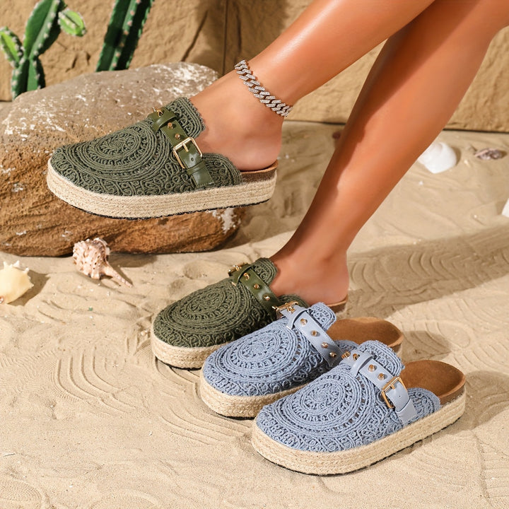 Solara | Slip-On Platform Sandals