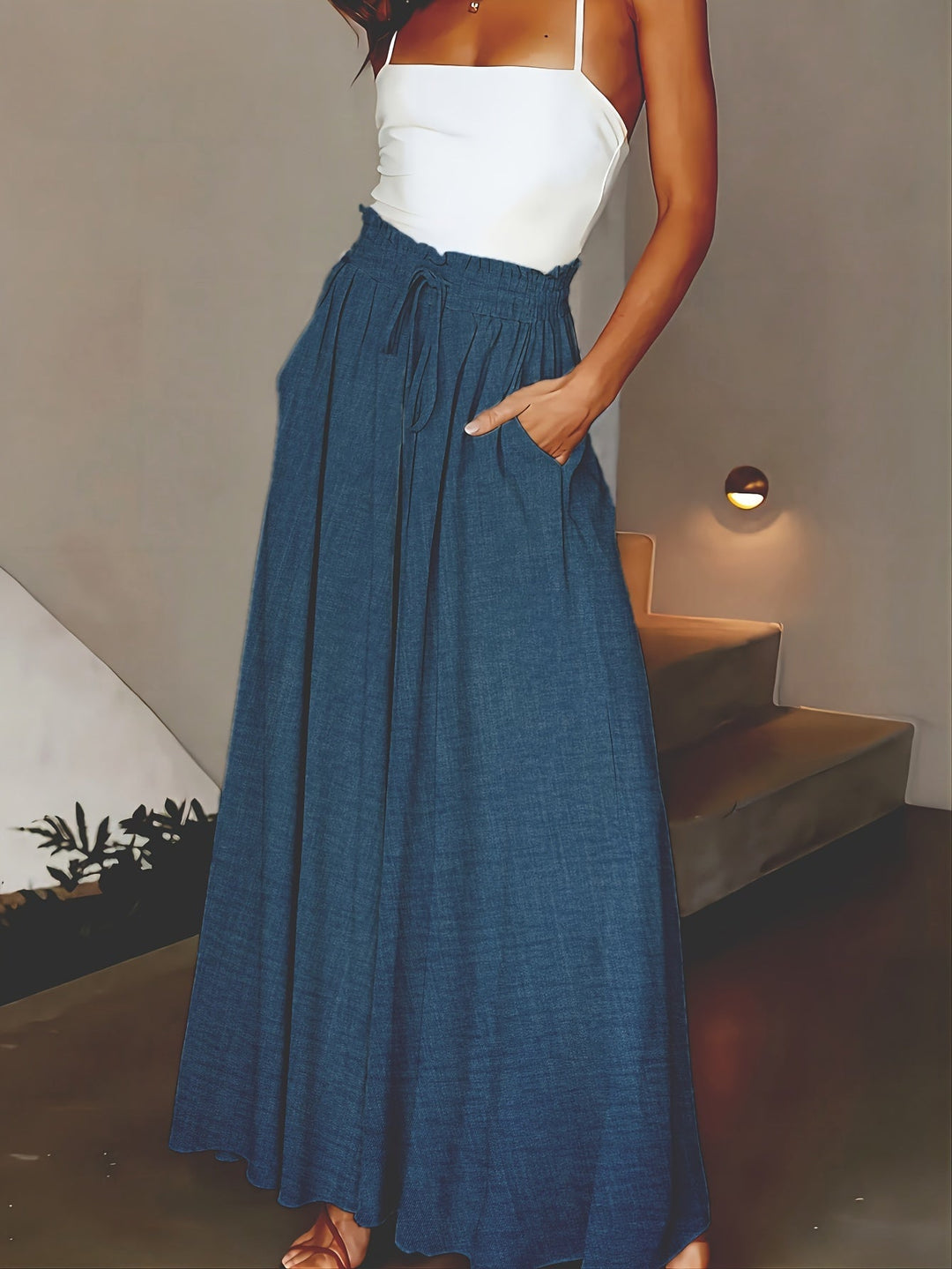 WIDE LEG PANTS FOR WOMEN