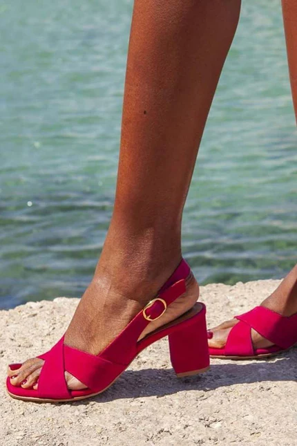 Céleste | Summer Block Heel Sandals