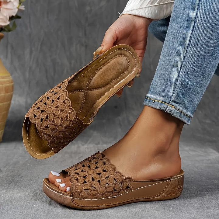 Belinda | Comfortable Slip-On Sandals