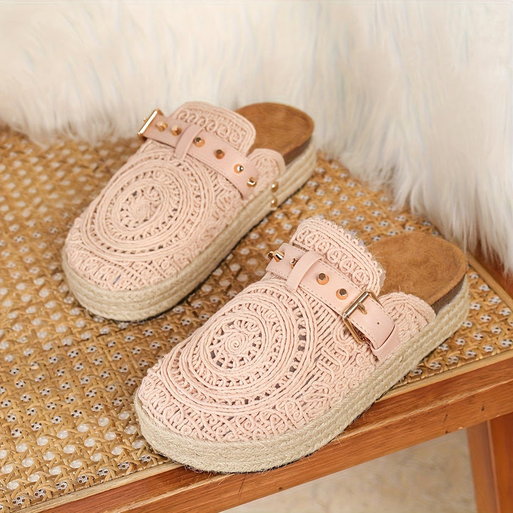 Solara | Slip-On Platform Sandals