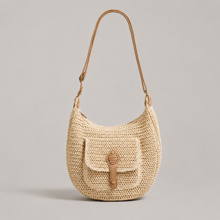 Candice | Woven Crochet Shoulder Bag