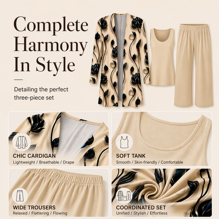 Clara | Layered 3-Piece Lounge Set